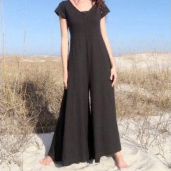 Gaia Conceptions Hemp Romper Jumper Sage - Picture 2 of 8